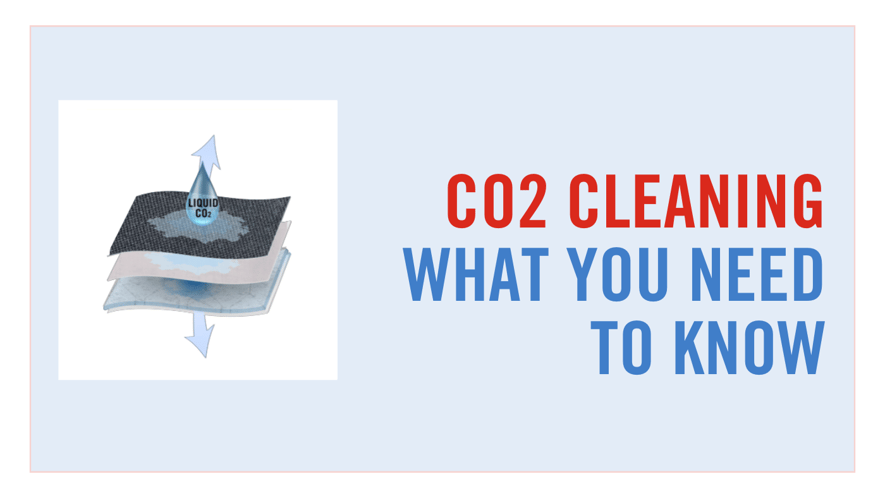CO2 cleaning fabric